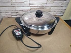 Saladmaster Electric Skillet SA012OCU T304-T316L Surgical Stainless Steel Used. Price: $254.30.