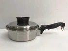 Chef's Ware Townecraft T304 Sauce Pan Frying Skillet 7.5 1.5QT Stainless Steel Used. Price: $39.99.