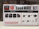 Tools Of The Trade Nonstick 13-PC. Cookware Set Stainless Steel New. Price: $49.99.