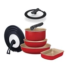 Doshisha Evercook Frying Pan Set, 8-PIECE Ih Compatible, Gas Stove New. Price: $212.46.