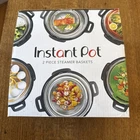 New Instant Pot 2-PIECE Steamer 6 Qt & 8 Baskets Only. Price: $19.99.