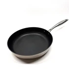 Scanpan Ctx In. Fry 11", Silver 5-PLY Non-stick Used. Price: $50.00.