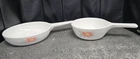 Vtg Corning Ware Skillet With Waffle Bottom 7" S-6-B & .5L Peony Pot S-81-B Used. Price: $40.00.
