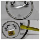 Calphalon Lid 5 7/8" Glass Cover Top For Pan Pot Skillet Dutch Oven Wok Kettle Used. Price: $34.99.