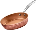 Gotham Steel Hammered Copper 9.5" Nonstick Fry Pan, Oven Safe/dishwasher New. Price: $29.99.