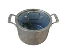 Zwilling 3-PLY 8-QT 18/10 Stainless Steel Stock Pot With Lid Used. Price: $69.99.