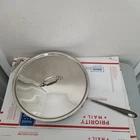All Clad Ltd 13 1/2" Stainless Steel Skillet With Lid Frying Saute Pan Anodized Used. Price: $200.00.
