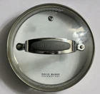 David Burke Gourmet Pro 7" Glass Lid Stainless Steel Strainer - Replacement Used. Price: $24.95.