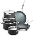 Healthy Ceramic Nonstick 11-PIECE Cookware Set, Grey, Pfas-free, Dishwasher Safe New. Price: $450.99.