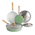 Nordic Ware Cardamom 6 Piece Nonstick Frying Pan Set With Lids New. Price: $227.50.