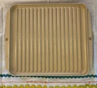 Littonware Microwave Oven 13 X 10" Reversible A5015 Bacon Grease Meat Tray Used. Price: $26.90.