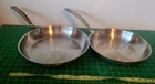 Lot Of Viking 3-PLY Stainless Steel 10 And 12 Inch Fry Pan Skillet Euc Used. Price: $49.99.