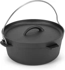Cast Iron Dutch Oven Pot With Lid, For Small Dishes, Side Camping New. Price: $31.07.