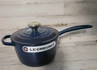 Le Creuset Signature Sauce Pan 3/4 Qt. Agave 16 Cm Bottom Marks See Pictures New. Price: $165.00.