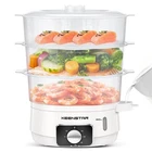 Electric Food Steamer For Cooking, 13.7QT Vegetable With Tiers Bpaf... New. Price: $133.57.