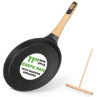 Nutrichef 11 Non-stick Crepe Pan W/ Spreader-bakelite Handle (black Marble) New. Price: $33.99.