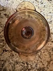 Visions V-31-B Brown Glass Casserole With Lid Oven-safe Round Dish 2.5 Tempered Used. Price: $40.00.