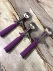 Set Of Vollrath 47147 Size 40 Disher Scoop 3/4 Oz Stainless Steel Orchid Nsf Used. Price: $38.66.