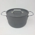 Early Calphalon Commercial Anodized 3-1/2 Qt Mini Stockpot Soup With Lid 304 Used. Price: $35.00.