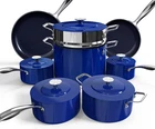 Nuwave Lux 13PC Forged Lightweight Cookware Set Pfas Free, Healthy G10 Duralon New. Price: $262.50.