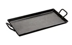 Lodge 18 X 10 Inch Double Burner Seasoned Carbon Steel Griddle Grill Pan New. Price: $79.90.