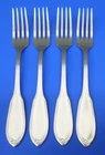4 Towle Grande Circle Glossy 18-10 Stainless France Flatware Dinner Forks Used. Price: $79.16.