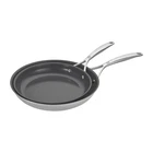 Zwilling Energy Plus 2-PC Stainless Steel Ceramic Nonstick 10-IN & 12-IN Fry New. Price: $99.95.
