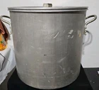 U.s. Leyse 1967 15 Gallon Aluminum Pot With Lid Used. Price: $200.00.
