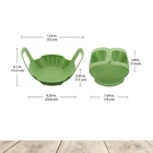 Instant Pot Green Silicone Steamer Basket Mfr #: 5252049 New. Price: $14.00.