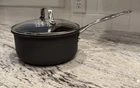 Cuisinart 619-16 Chef's Classic Non-stick Hard Anodized 1-1/2-QT. Saucepan Lid New. Price: $30.00.