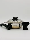 Saladmaster Qt 316TI Stainless Steel Cookware Pan & Lid! Titanium!! Used. Price: $170.00.