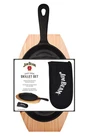 Jim Beam Pre-seasoned Cast Iron Skillet Set Great Deal! New. Price: $24.99.