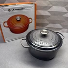 Creuset Signature Round Casserole Cast Iron 24CM Flint Oyster New. Price: $250.00.