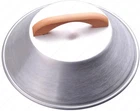 Aluminum Flat Wok Lid Cover, 18 Gauge, Usa Made New. Price: $56.99.