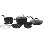 The Rock By Starfrit 8-PIECE Cookware Set With Bakelite Handles New. Price: $171.90.