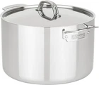 12 Quart 3-PLY Stainless Steel Stock Pot With Lid Induction & Oven Safe New. Price: $299.99.