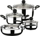 Magefesa Practika 7-PIECE Stainless Steel Cookware 50X50, New. Price: $131.77.