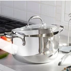 Princess Heritage Tri-ply Stainless Steel 6-QT. Straining Casserole 5743 $194.95 New. Price: $179.00.