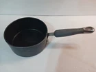 Kitchenaid 1 Qt 0.9 Saucepan Hard Anodized Non-stick Black Cookware Used. Price: $11.95.