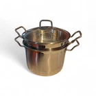 Krona Norpro 659 8 Qt Stainless Steel Steamer Cooker Pot W/ Inserts Lid Used. Price: $99.99.
