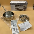 Cuisinart 719-18 Chef's Classic Stainless 2-QUART Saucepan With Cover New. Price: $25.00.