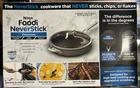 Ninja Foodi Neverstick Premium Hard 4-QUART Saute Pan With Glass Lid!!! New. Price: $89.99.