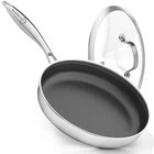 Lolykitch 10 Hybrid Nonstick Stainless Steel Saut Pan With Lid,deep Fryin... New. Price: $101.81.