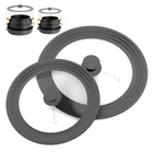 Universal Lid For Pots Pans And Skillets 7.5-11.5 Inch Tempered Glass P... New. Price: $34.86.