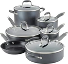 Anolon 84631 Advanced Home 11-PIECE Cookware Set Moonstone New. Price: $239.95.