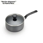 Easy Care Nonstick Cookware, Saucepan, 2 Quart, Grey New. Price: $21.43.
