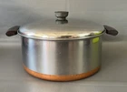 Vintage Revere Ware 1801 Copper Bottom Qt Stock Pot W/lid PRE-1968 Double Ring Used. Price: $29.95.