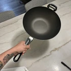 Scanpan Classic 12.5 In Wok Ceramic Titanium Pre-owned Used. Price: $49.99.