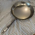 Matfer Bourgeat 17 3/4" Round Black Carbon Steel Restaurant Fry Pan France New. Price: $135.00.