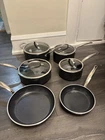 Greenpan Premiere Max Hard Anodized Ceramic Nonstick 10- Piece Cookware Set New. Price: $180.00.